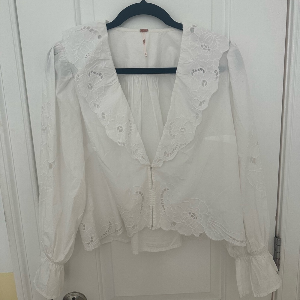 Maisie cutwork top